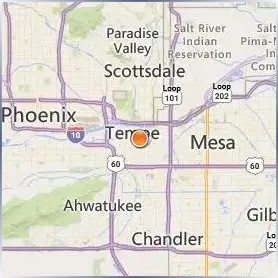 Arizona State University Tempe Location Map Arizona State University Tempe Location Map