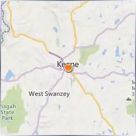 Keene State College Location Map Keene State College Location Map