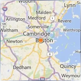 Northeastern University Location Map Northeastern University Location Map