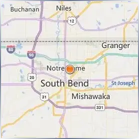University of Notre Dame Location Map University of Notre Dame Location Map
