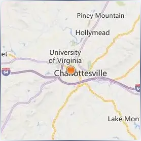 University of Virginia Location Map University of Virginia Location Map